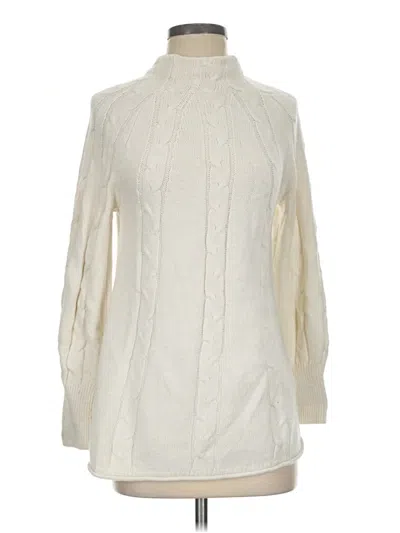Pre-owned Soft Surroundings Turtleneck Sweater In Ivory
