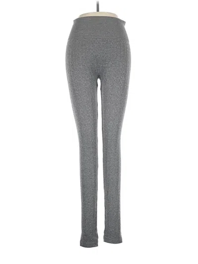 Pre-owned Soft Surroundings Yoga Pants In Gray