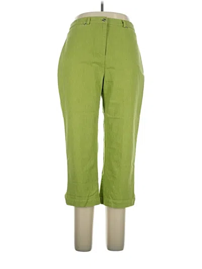 Pre-owned Soft Works Casual Pants In Green