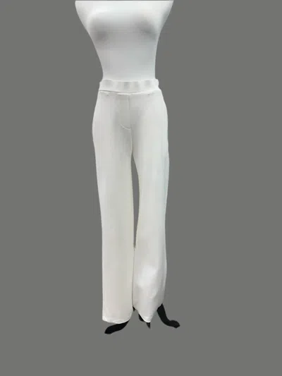 Soft Works Flared Pant In Off White