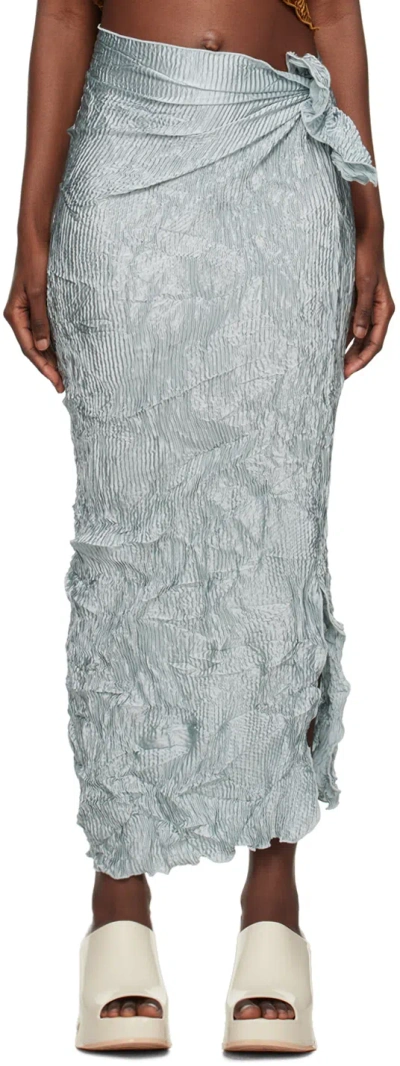 Softandwet Ssense Exclusive Blue Cover Up In 50211 Ice Blue