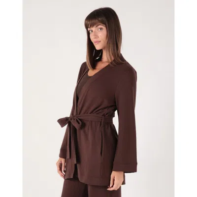 Softflex Cloud Fleece Robe In Java
