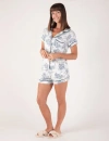 Softflex Cuddle Up Pajama Set In White