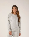 Softflex Oversized Crew In Gray