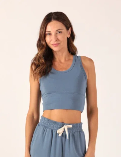 Softflex Take It Easy Bra In Blue