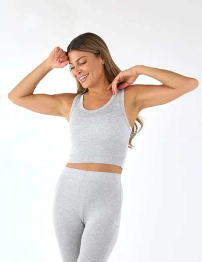 Softflex Take It Easy Bra In Gray