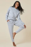 Softies Athleisure Dreamtech Oversize Hoodie Lounge Set In Grey