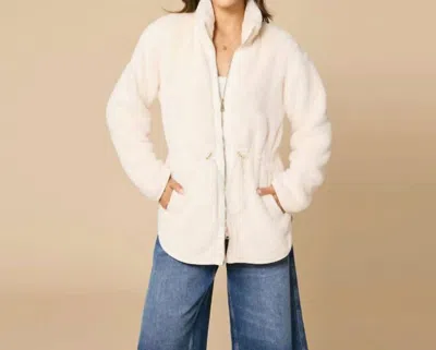 Softies Dreamplush Zip Jacket In Almond In Neutral