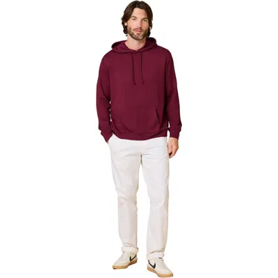 Softies Dreamtech Athleisure Hoodie In Burgundy