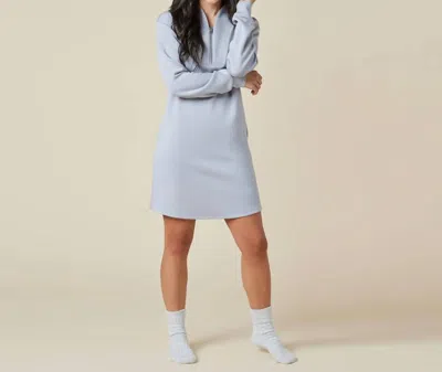 Softies Dreamtech Zip Tunic Lounger Dress In Grey