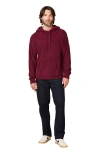 Softies Marshmallow Hooded Sweatshirt In Burgundy