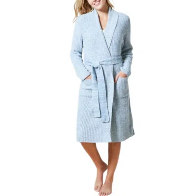 Softies Heather Marshmallow Wrap Robe In Heather Spring Lake