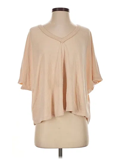 Pre-owned Softies Short Sleeve T-shirt In Tan
