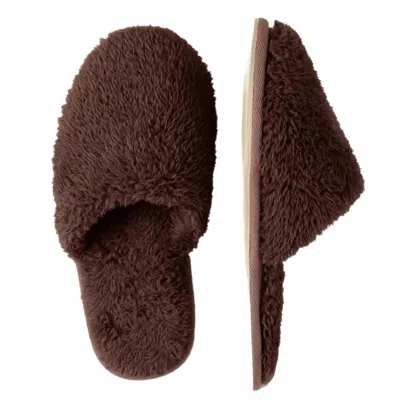 Softies Women's Dreamplush Cozy Lounge Slippers In Espresso In Brown