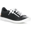 Softinos By Fly London Iddy Sneaker In 003 Black/white