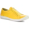 Softinos By Fly London Irit Low Top Sneaker In Yellow