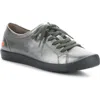 Softinos By Fly London Isla Sneaker In 644 Graphite Laminate