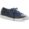 Softinos By Fly London Isla Sneaker In Navy Smooth Leather