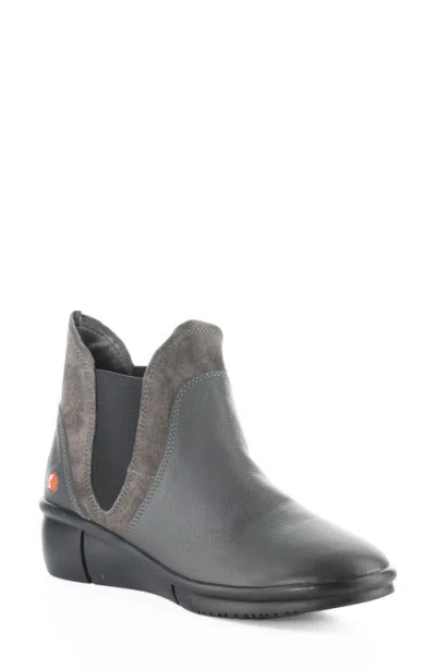 Softinos By Fly London Rain Bootie In Grey