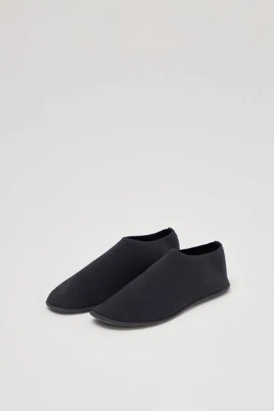 Softromaine Soft Flat Slipper Shoes In Black