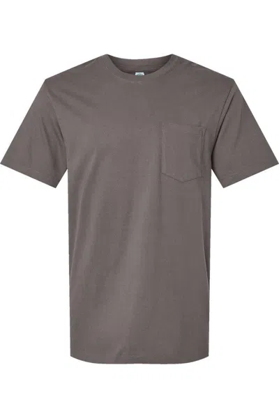Softshirts Classic Pocket T-shirt In Brown