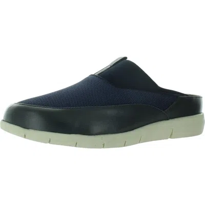 Softwalk Aberdeen Womens Slip On Comfort Insole Casual And Fashion Sneakers In Blue