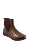 Softwalk ® Albany Chelsea Boot In Dark Brown Smooth