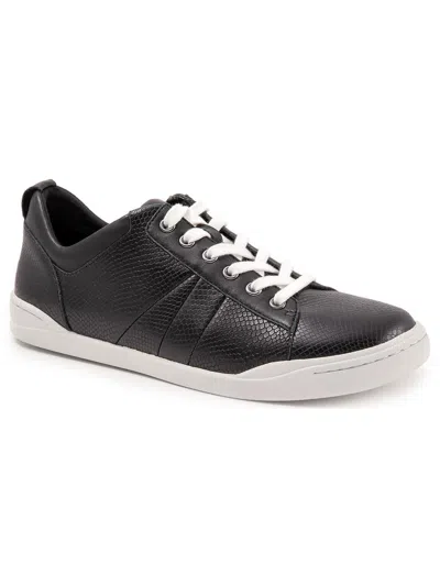 Softwalk Athens Womens Leather Lifestyle Casual And Fashion Sneakers In Multi