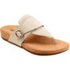 Softwalk ® Belize T-strap Sandal In Ivory