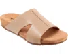 Softwalk Beverly Slide Sandal In Beige