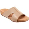 Softwalk Wide Width Beverly Sandal In Sand