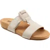 Softwalk Wide Width Bexley Sandal In Neutral