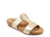 Softwalk Bexley Sandal In Gold