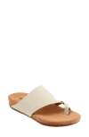 Softwalk Blaine Slide Sandal In Ivory