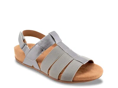 Softwalk Burnaby Sandal In Gray