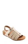 Softwalk Burnaby Slingback Sandal In Champagne