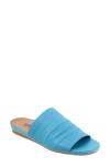 Softwalk ® Camano Slide Sandal In Sky Blue