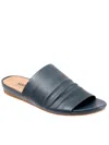 Softwalk Camano Slide Sandal In Blue
