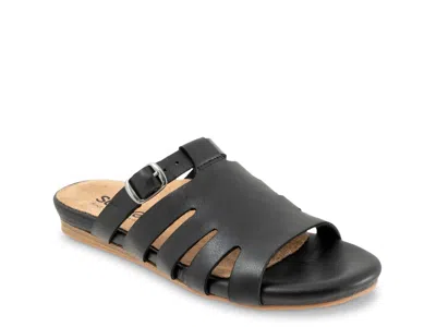 Softwalk Carolina Sandal In Black