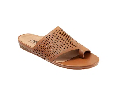 Softwalk Corsica Perf Women's Shoes Luggage: 11 M (b) In Brown