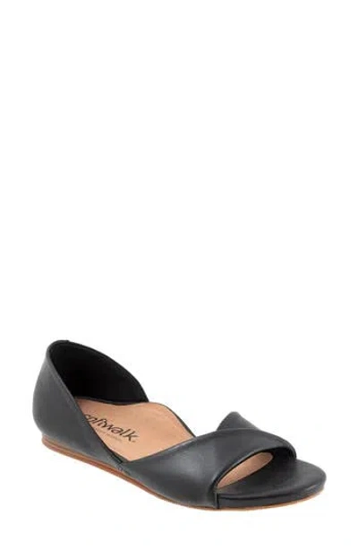 SOFTWALK SOFTWALK® CYPRESS OPEN TOE FLAT