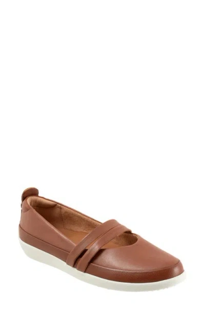 Softwalk ® Devon Mary Jane Flat In Luggage