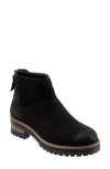Softwalk ® Elmhurst Platform Bootie In Black Nubuck