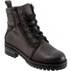 Softwalk Everett Combat Boot In Grey