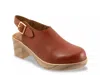 Softwalk Fairbanks Slingback Platform Clog In Brown