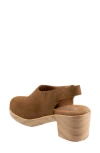 Softwalk ® Fairbanks Slingback Platform Clog In Brown