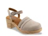 Softwalk Fillmore Platform Clog In Gray