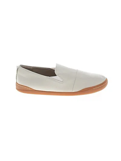 Pre-owned Softwalk Flats In White