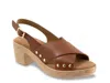 Softwalk Florence Platform Sandal In Brown