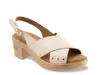 Softwalk Florence Platform Sandal In Neutral